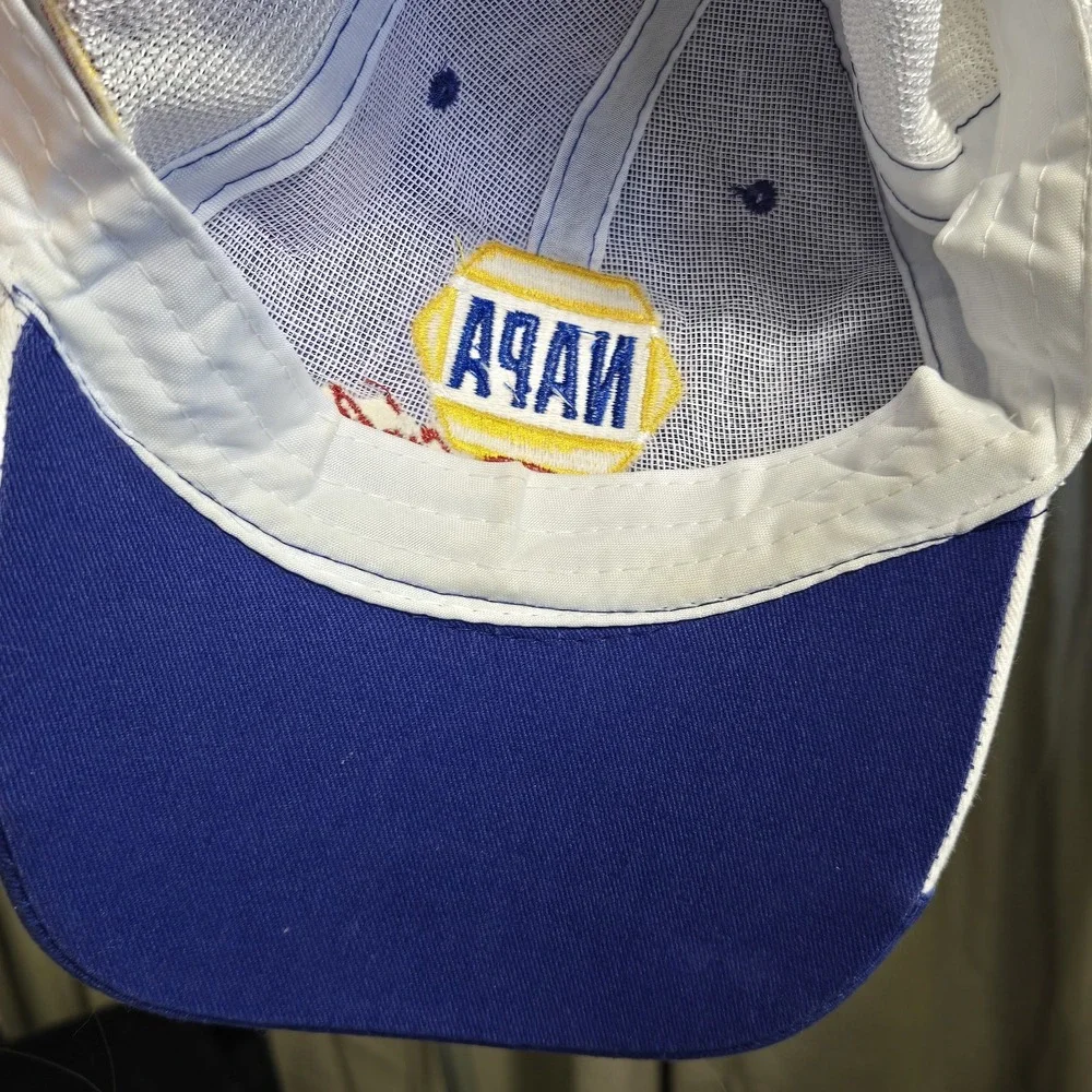 NAPA Racing Hendrick Motorsports Chase Elliott Trucker Hat Blue White Snapback
